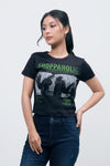 T-Shirt Lengan Pendek Cadence Black