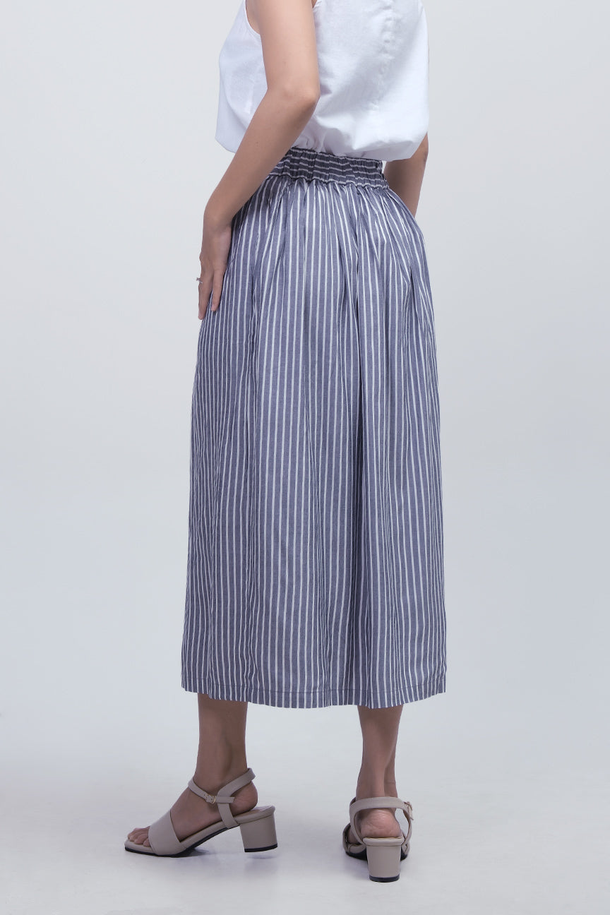 Rok Pendek Allura Grey White Online