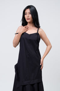 Dress Tanpa Lengan Lynleigh Black
