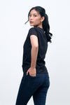 T-Shirt Lengan Pendek Arryn Black