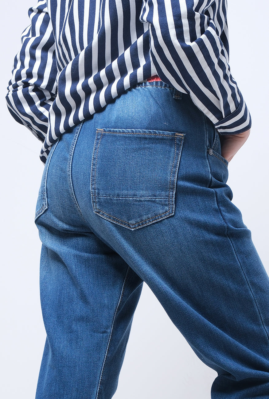 Jeans Straight Cut I3 Series Medium Blue