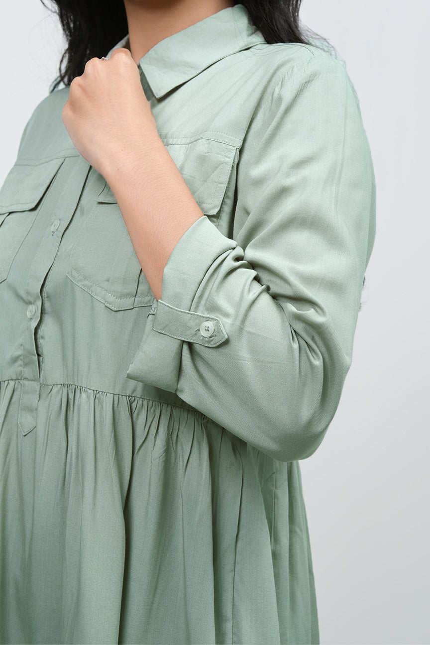 Bodytalk Dress Shenaya Light Green