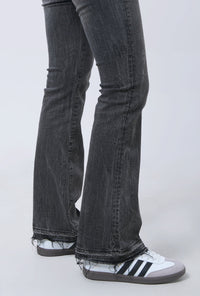 Jeans Bootcut J6 Series Grey With Handmade