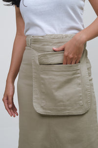 Rok Midi Clarissa Khaki Online