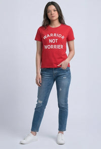 T-Shirt Lengan Pendek Rewhite Red