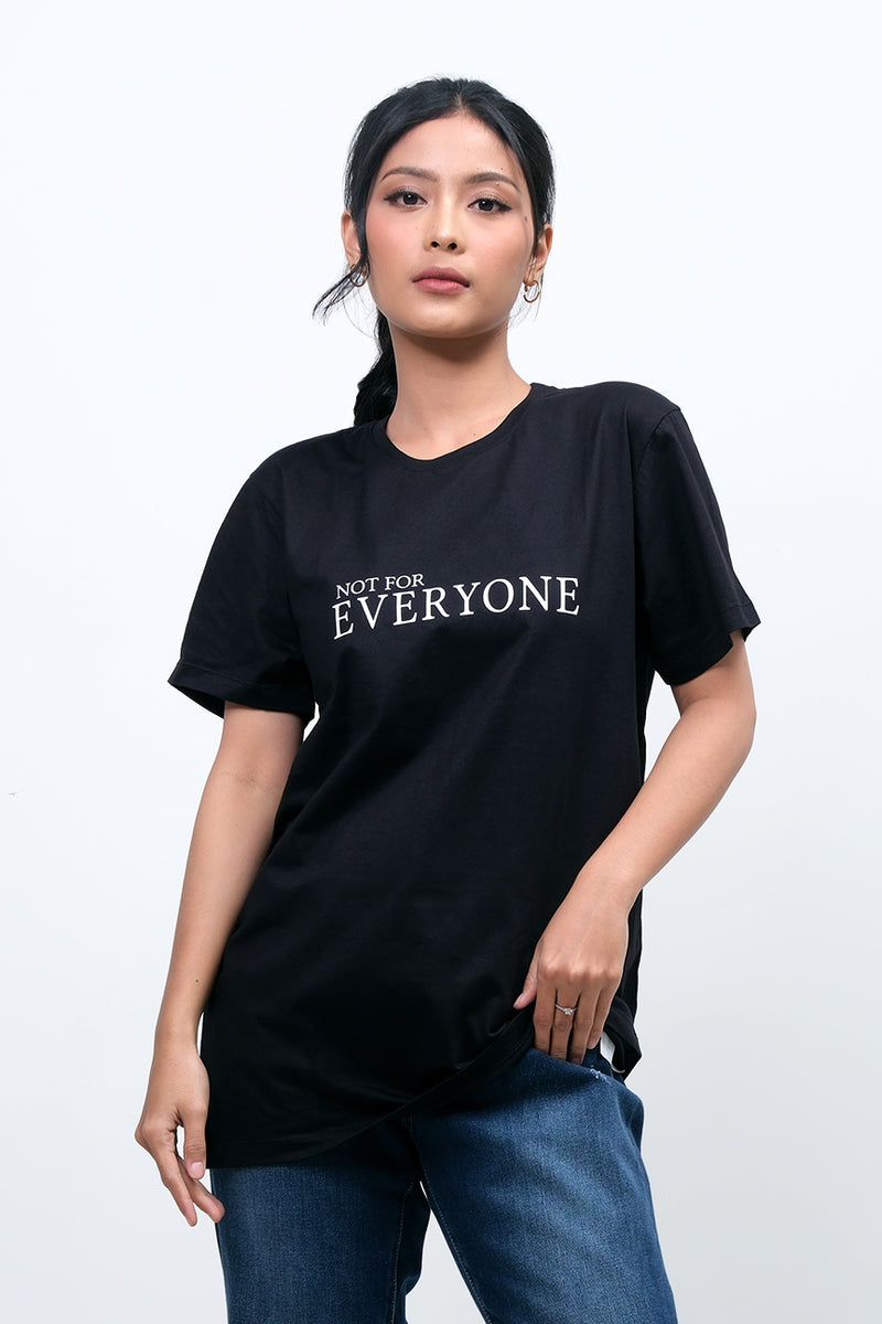 T-Shirt Lengan Pendek Amaia Black