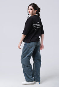 T-Shirt Lengan Pendek Mirelle Black