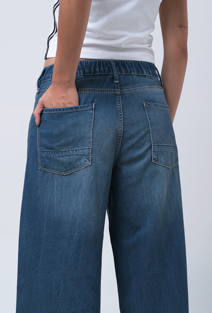 Jeans Loose Camilla Medium Blue