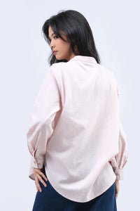 Blouse Lengan Panjang Mathilda Pink