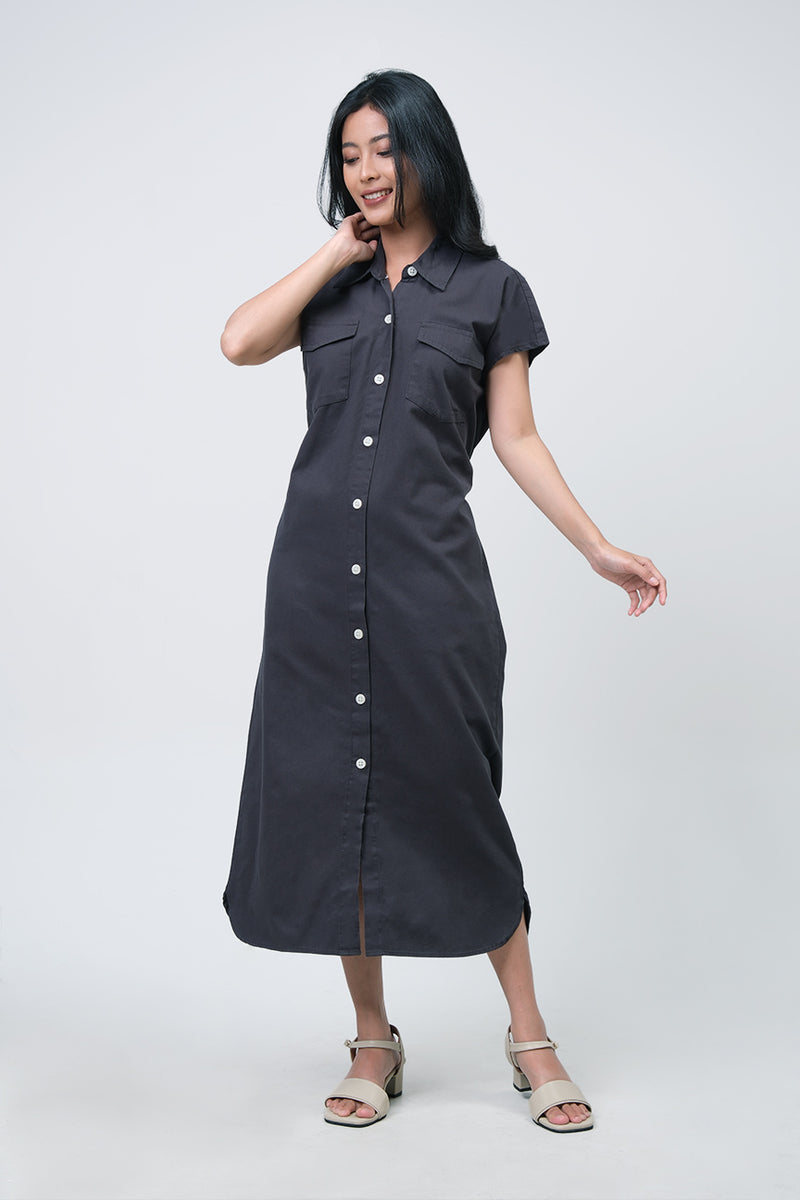 Dress Katya Dark Grey