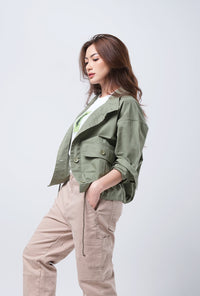 Jaket Calia Dusty Green