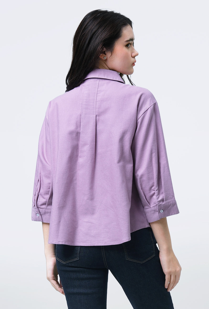 Kemeja Giulia Lavender