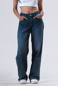 Jeans Loose Fit J7 Series Medium Blue