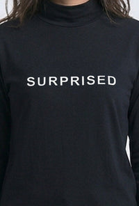T-Shirt Lengan Panjang Kalea Black