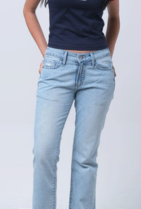 Jeans Straightcut K1 Series Light Blue