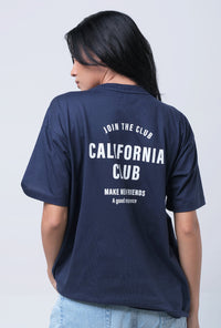 T-Shirt Oversized Nelle Navy
