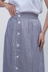 Rok Pendek Allura Grey White Online