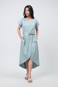 Dress Lengan Pendek Ryn Light Green Online