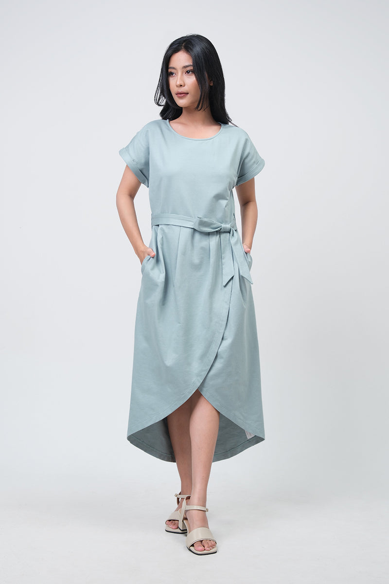 Dress Lengan Pendek Ryn Light Green Online