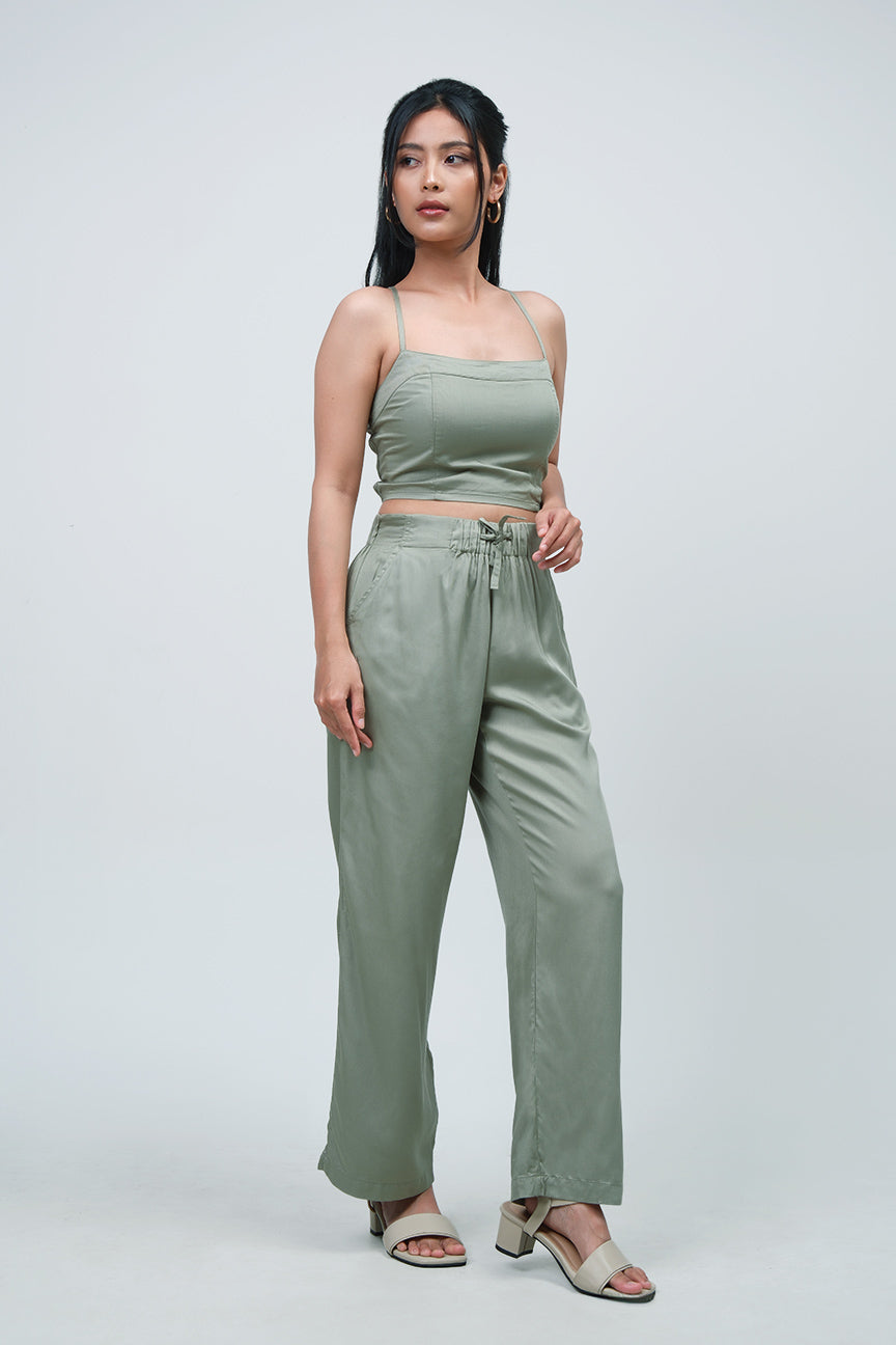 Celana Panjang Relove Dusty Green Online