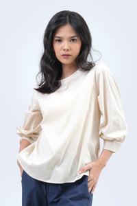 Blouse Lou Beige Cream