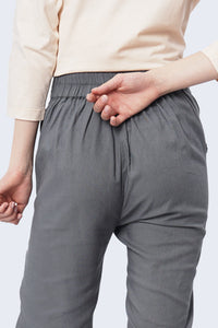 Celana Panjang Angelica 2.0 Dark Grey