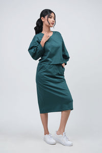 Setelan Attaya Dark Green Online