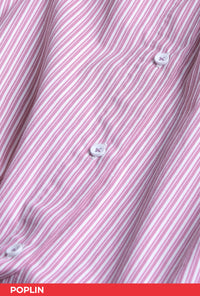 Kemeja Caelina Purple White
