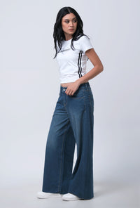 Jeans Loose Camilla Medium Blue