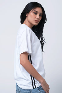 T-Shirt Lengan Pendek Callope Offwhite