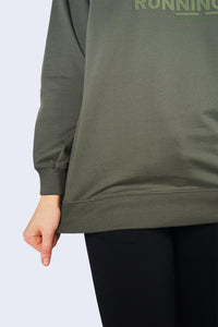 Sweater Paisley Olive