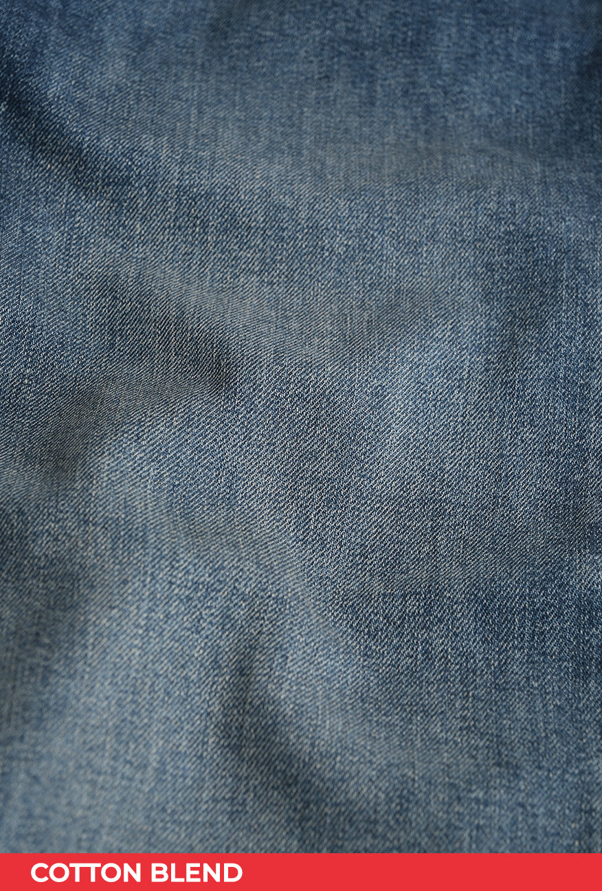 Jeans Barrel Sora Medium Blue