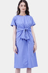 Dress Lengan Pendek Illaria Blue Online