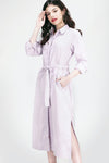 Dress Lengan Panjang Olivander Light Purple