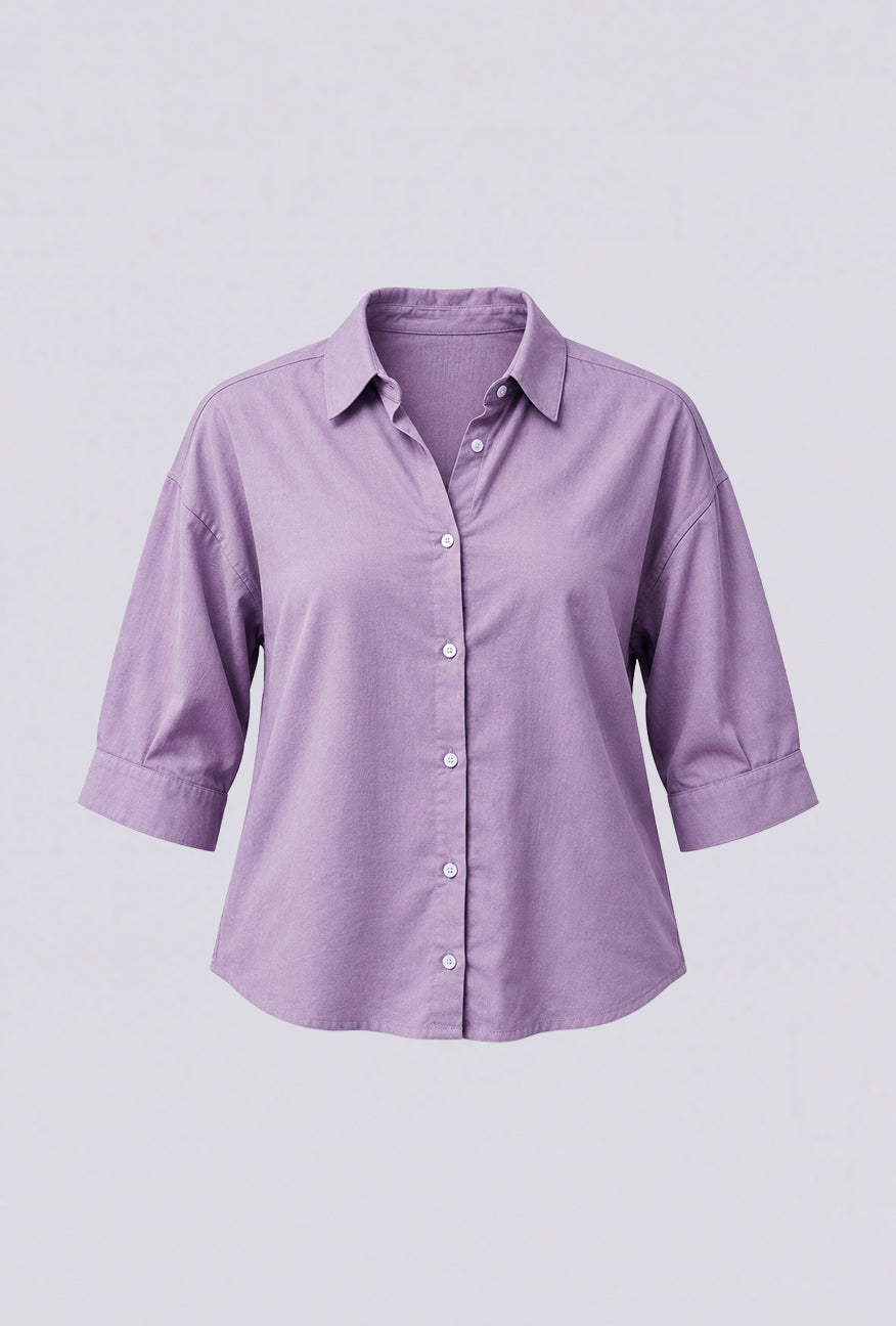 Kemeja Giulia Lavender