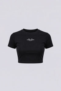 Baby Tee Ruthie Black Exclusive Online