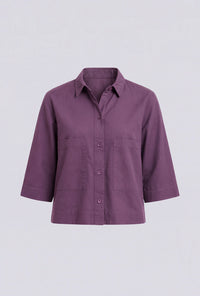 Kemeja Loginza Burgundy Exclusive Online
