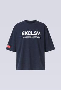 T-Shirt Lengan Pendek Nalani Navy