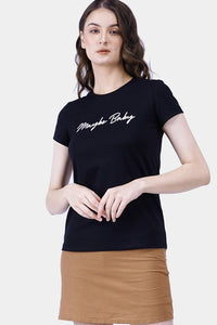 T-Shirt Lengan Pendek Arryn Black