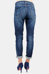 Jeans Skinny A1 Series Dark Blue Raw Handmade