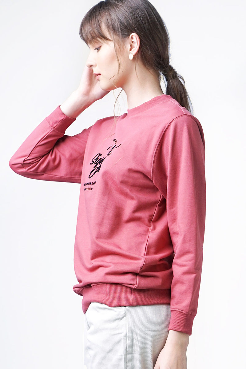 Sweater Eirene Dark Pink