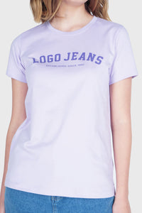T-Shirt Lengan Pendek Eloise Lilac