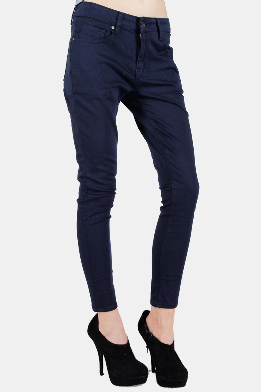 Jeans Skinny A4 Series Navy Twill Pants