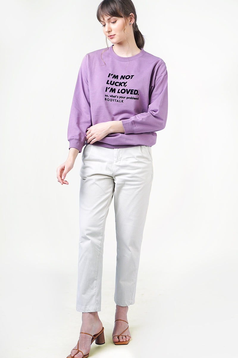 Sweater Jyn Dark Purple