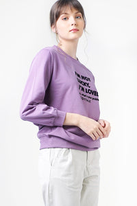 Sweater Jyn Dark Purple