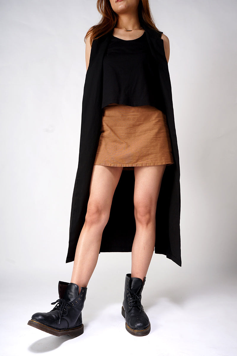 Rok Pendek Luna Medium Brown Online