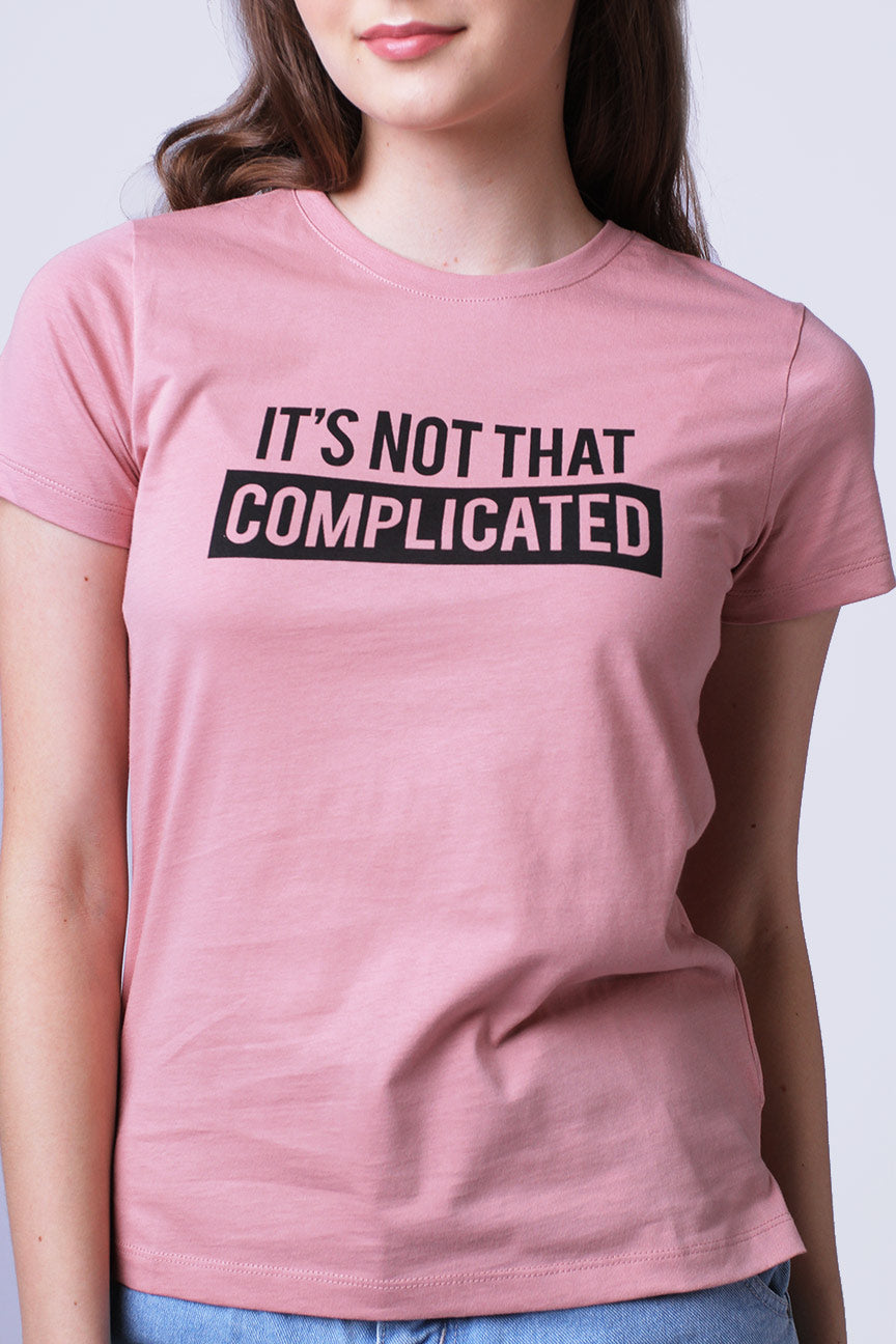 T-Shirt Lengan Pendek Lyra Pink