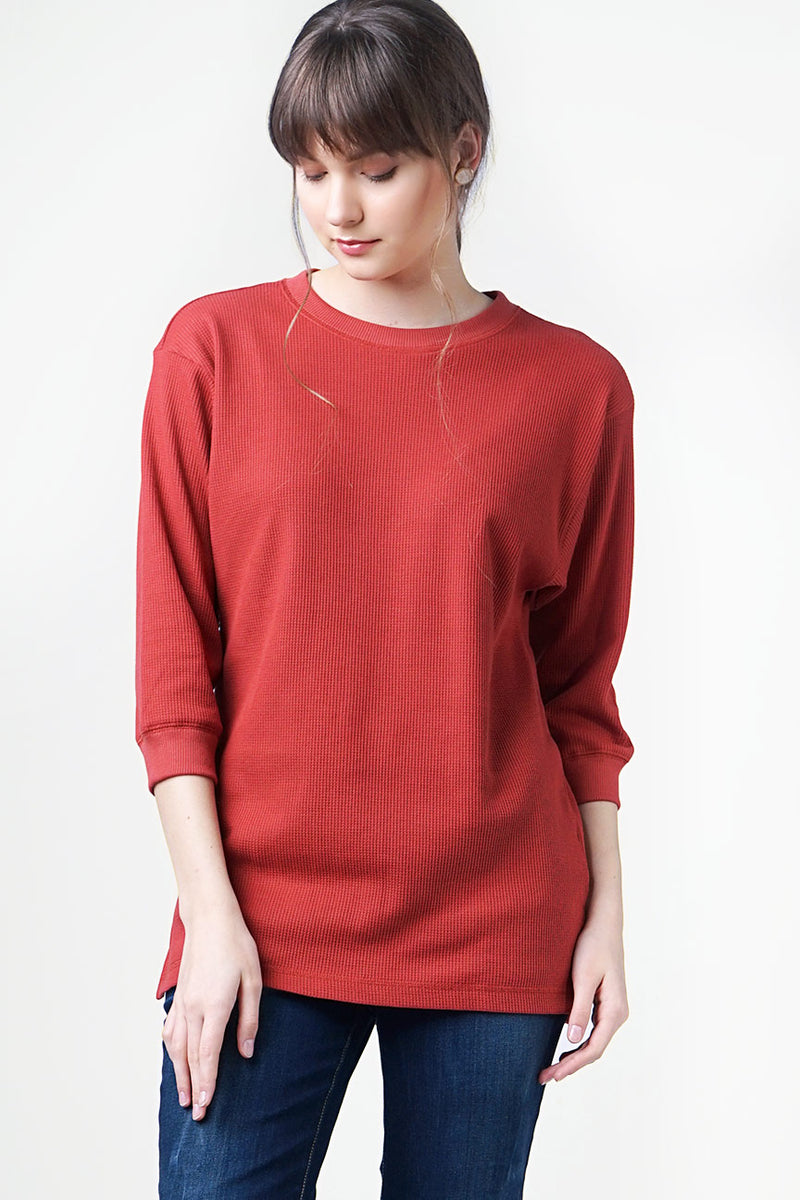 Sweater Minerva Chili Oil Dark Orange