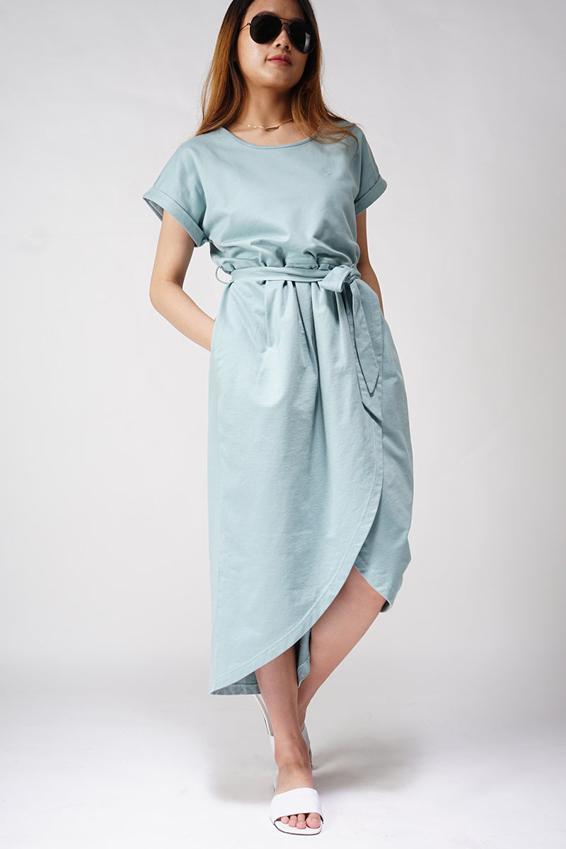 Dress Lengan Pendek Ryn Light Green Online