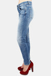 Jeans Skinny A2 Series Light Blue Raw Handmade